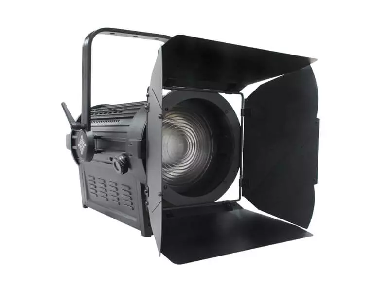 400W Bi color Fan less LED TV Studio Fresnel