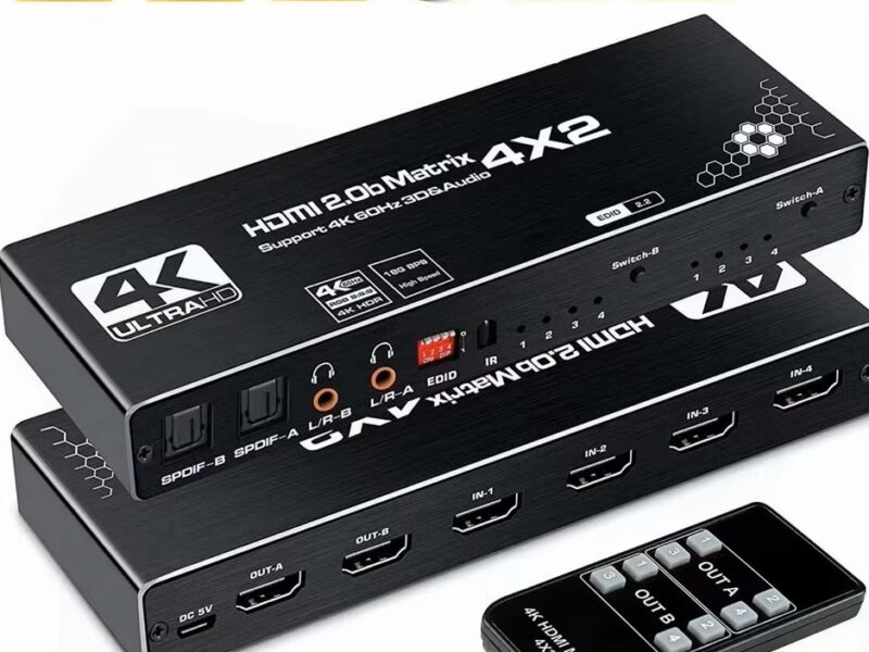 4×2 HDMI Matrix Switch