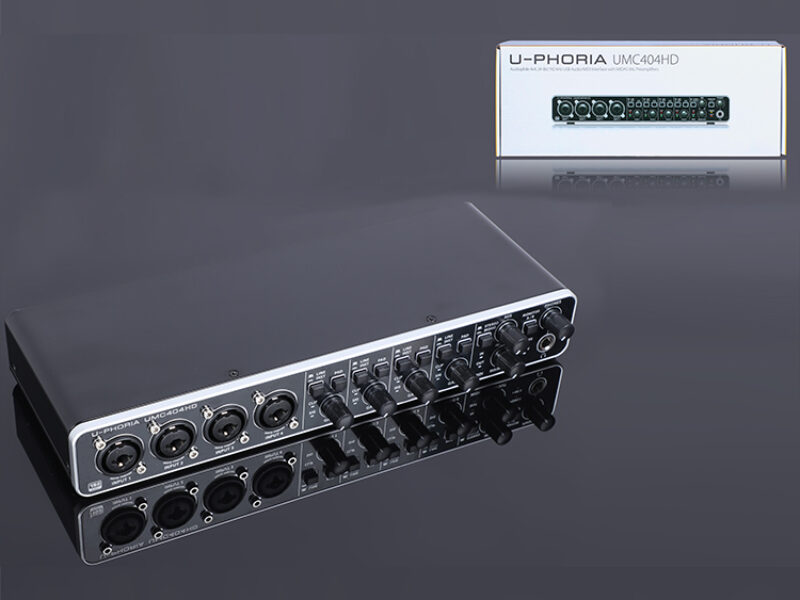 UMC 404 HD sound card