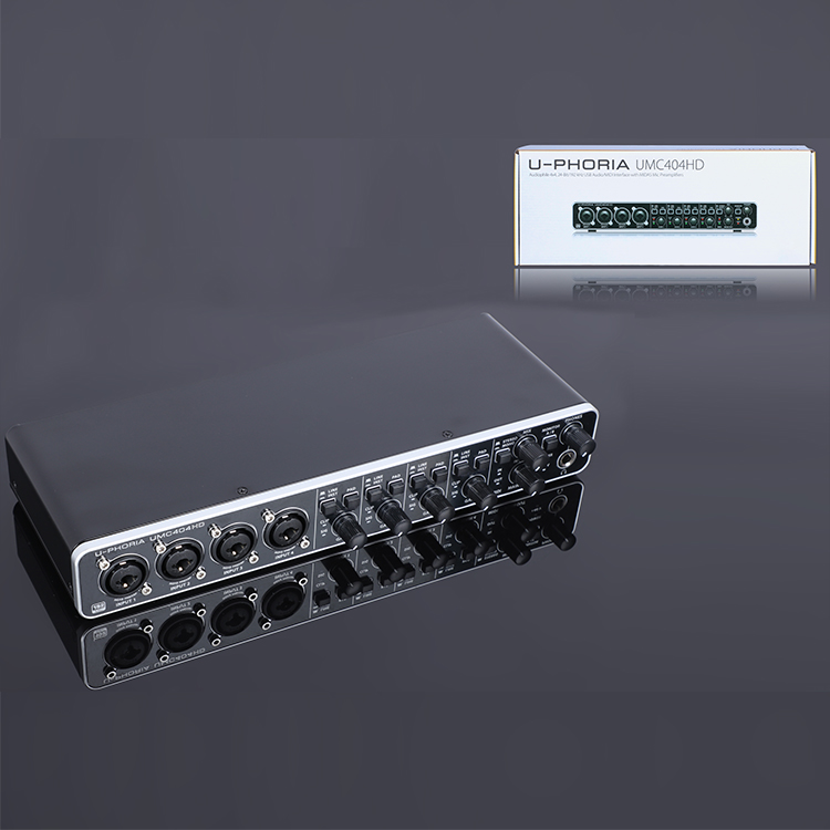 UMC 404 HD sound card