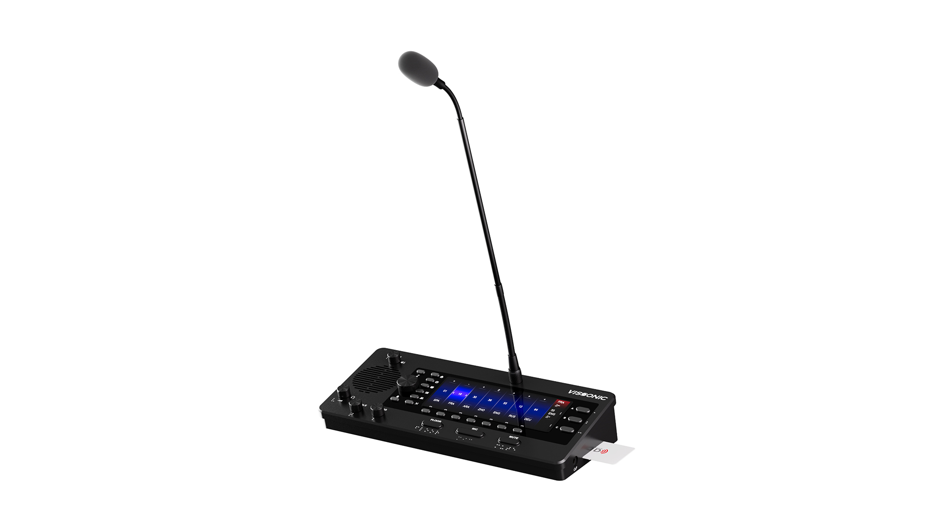 Digital 64 Channels Interpreter Desk Pro with IC Card